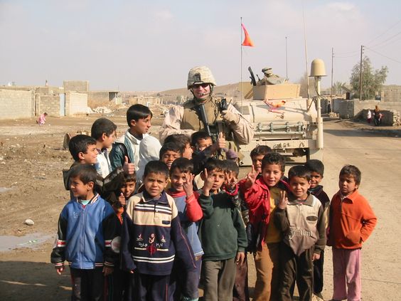 Matthew Crockett on deployment in Iraq